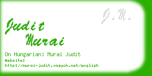 judit murai business card